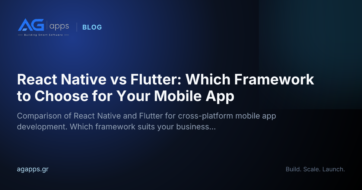 React Native vs Flutter: Which Framework to Choose for Your Mobile App ...